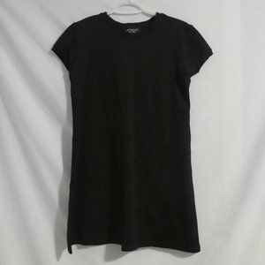 LAUNDRY  By SHELLI SEGAL | Black Short Sleeve Crew Neck T-Shirt Dress | BNWOT